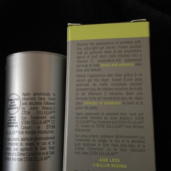 Juice Beauty STEM CELLULAR Anti-Wrinkle Booster Serum - Picture 3 of 4